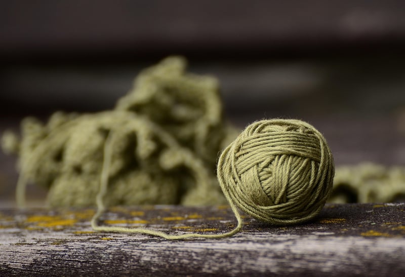 Yarn for handmade crafts